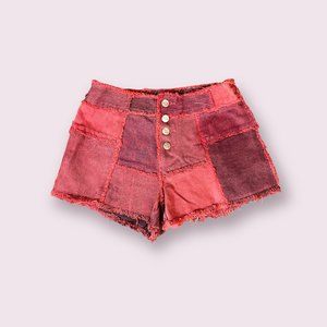 Zana Di 1990's vintage patchwork shorts